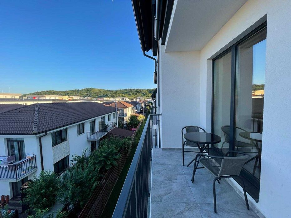 Apartament 1 cameră de închiriat, Florești, balcon, bloc nou