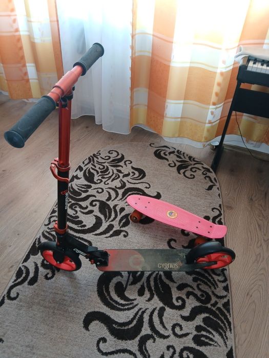 Trotineta copii si skateboard