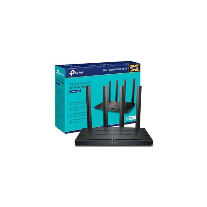 Wi-Fiроутер TP-LINK / Archer AX12 / AX1500 / IPv4 и IPv6 / 1500 Мбит/с