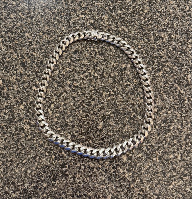 Мъжки сребърен синджир