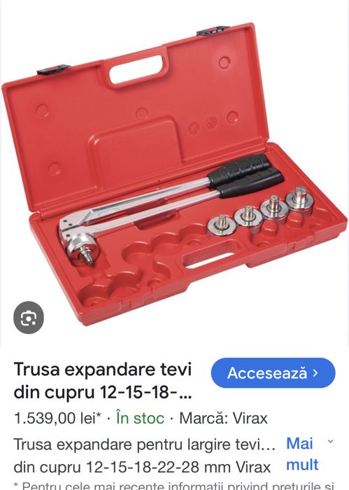 Virax trusa expandare