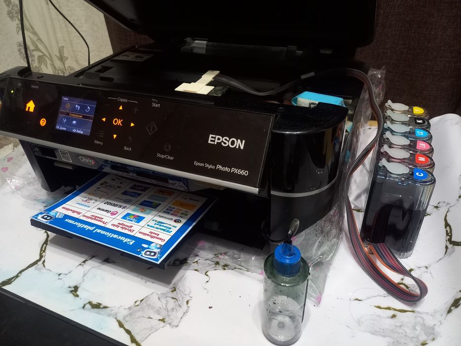 Обмен на ps4.  Epson px660 принтер.