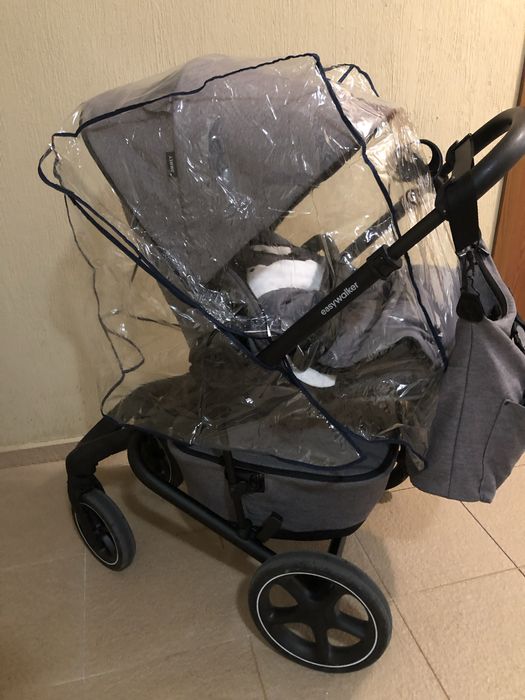 Easywalker Jimmey Iris Grey с аксесоари (отлично състояние)