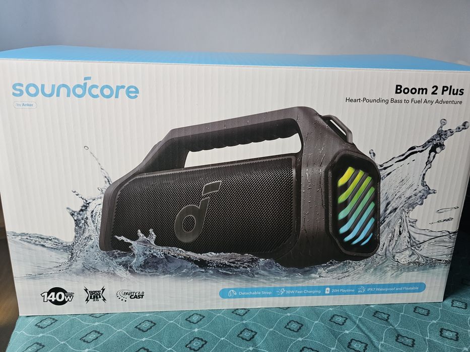 Anker Soundcore boom 2 /Garantie Emag 140w /JBL/Mega Bass