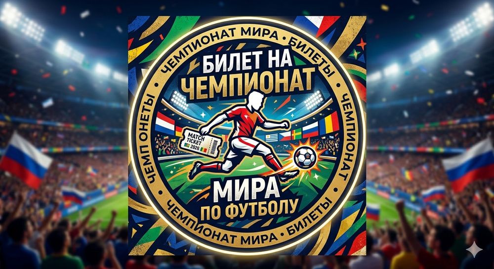 Билет на чемпионат мира по футболу