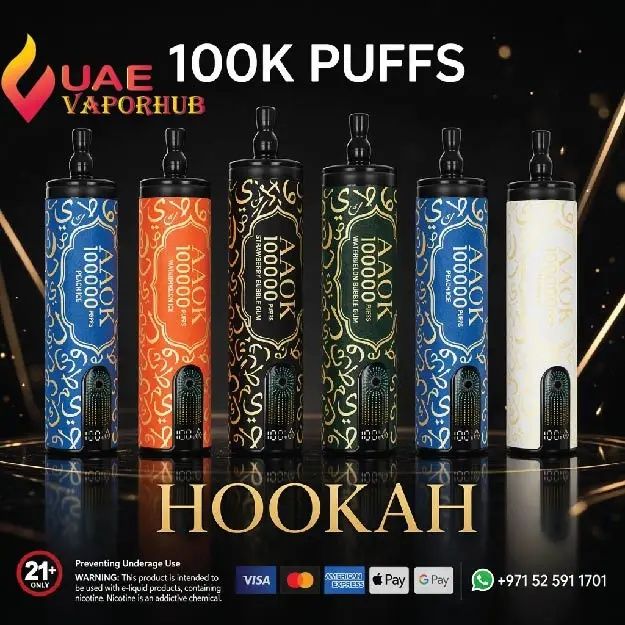 Vape 100.000 Puffs Reincarcabil Narghileq Abur Mult Display