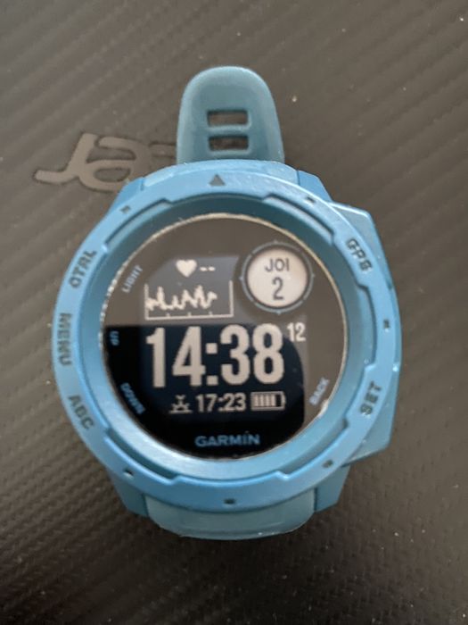 Smartwatch Garmin Instinct Lakeside Blue Ricondizionato - GPS, Impermeabile 10ATM, Militare Standard - Foto 9