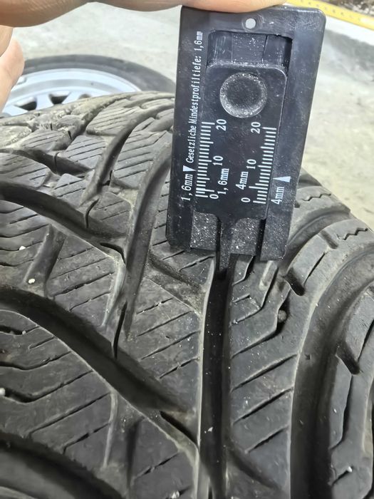 Ляти джанти със зимни гуми Клебер 7мм грайфер за Бмв Е 46