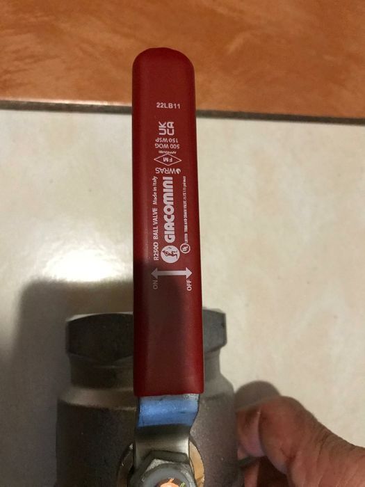 Robinet Trecere Giacomini 2" Țoli Italy