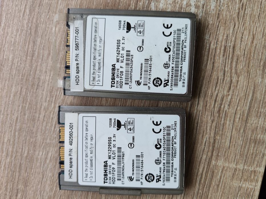 Hdd Toshiba, două bucăți