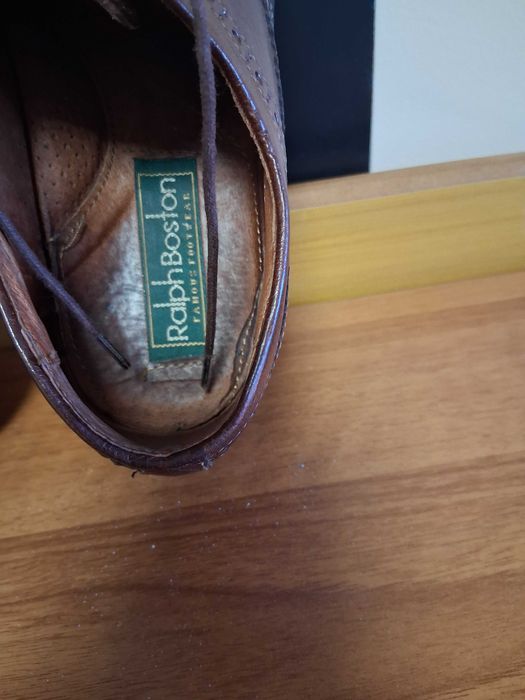 Мъжки кожени елегантни обувки