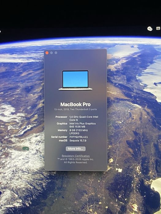Macbook pro 2019