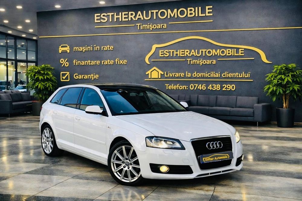 Audi A3 Sportback Audi A3 SLINIE automatic S tronic an 2013 1.8 benzină livrarea gratuit