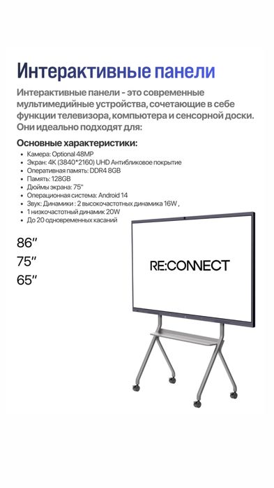 Интерактивный панель