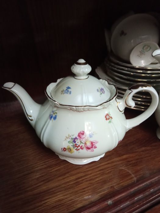 Фарфоровый чайно кофейный сервиз ГДР