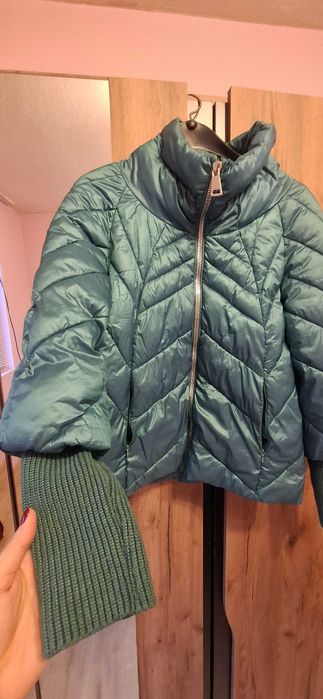 Дамско яке в зелено