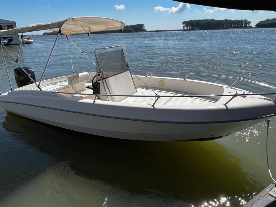 Vand barca salupa motor 115 hp mercury proxs