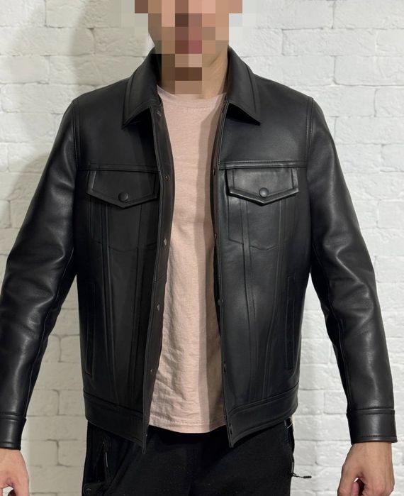 Мужская кожаная куртка