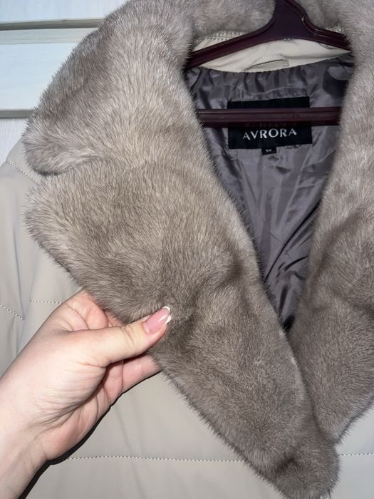 Пуховик почти новый