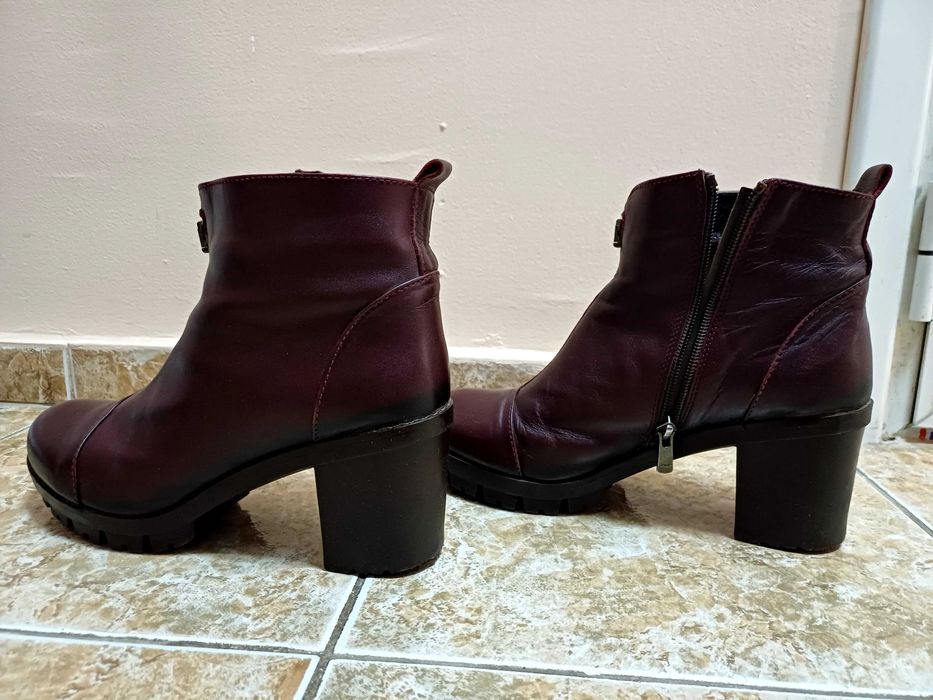 Боти есен/зима естествена кожа