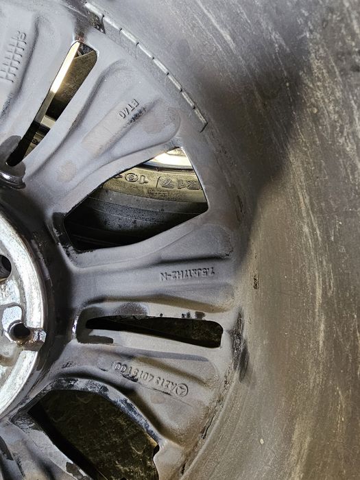 4 jante 5x112 R17 Originale Mercedes
