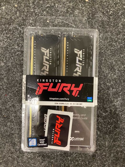 Kingston FURY Beast 16GB (2x8GB) DDR4 3200MHz