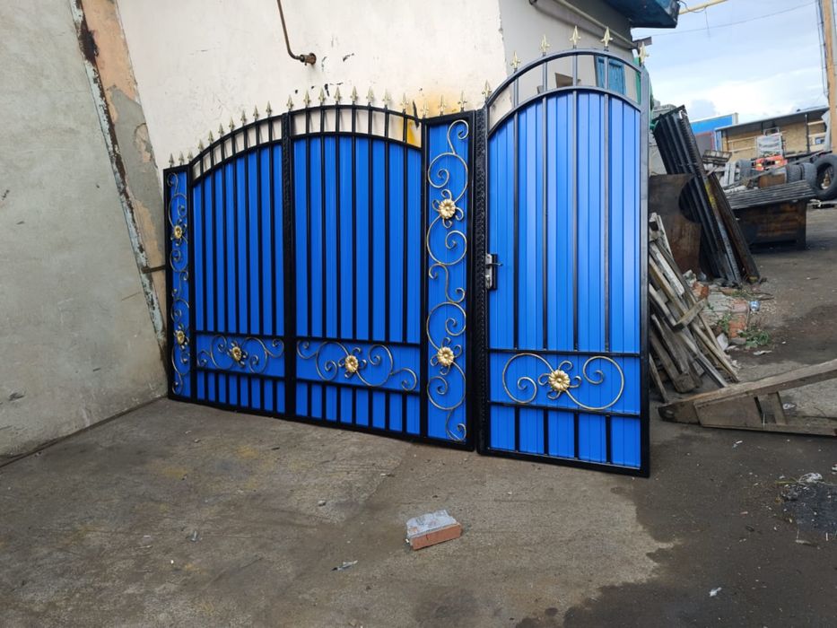 Ворота с установкой