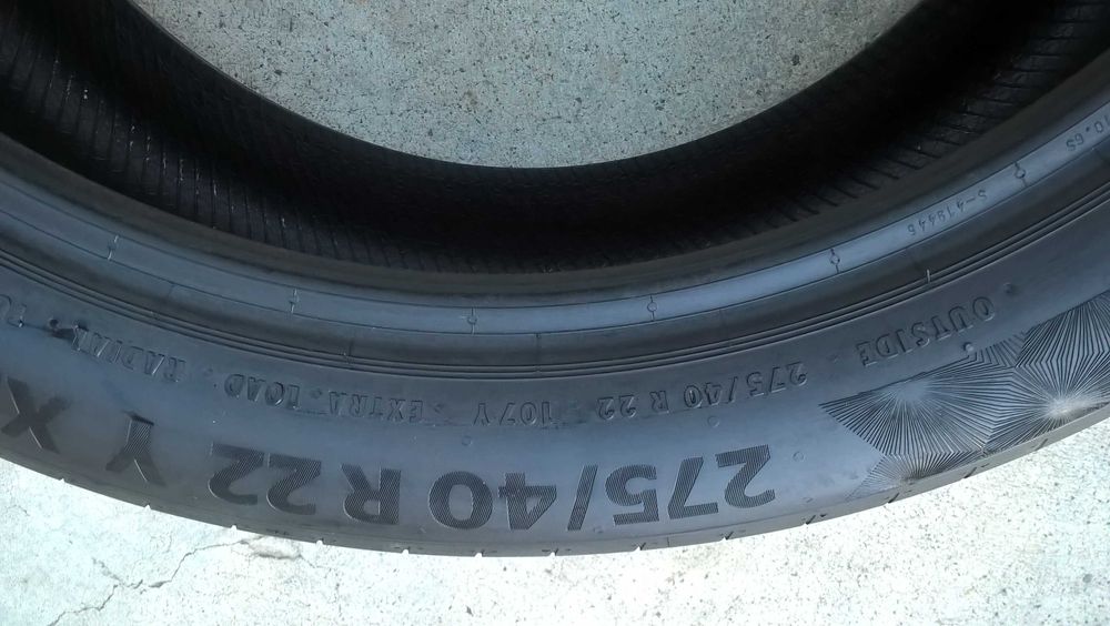 O anvelopa de vara 275 40 22 continental premiumcontact 6 run flat