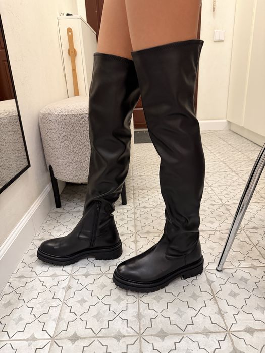 Сапоги ботфорты