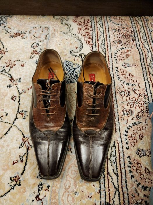 Мужская итальянская кожаная обувь