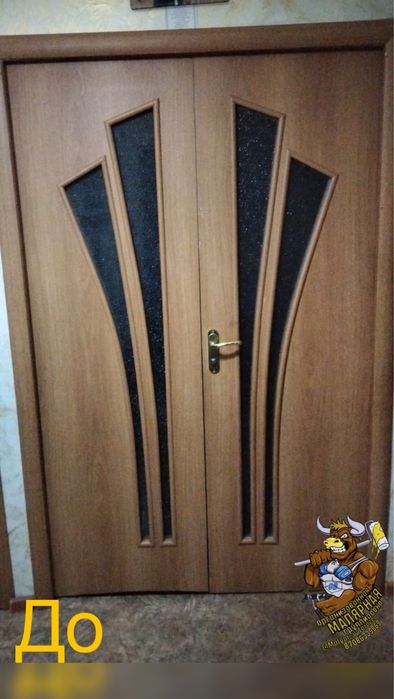 Покраска дверей и мебели