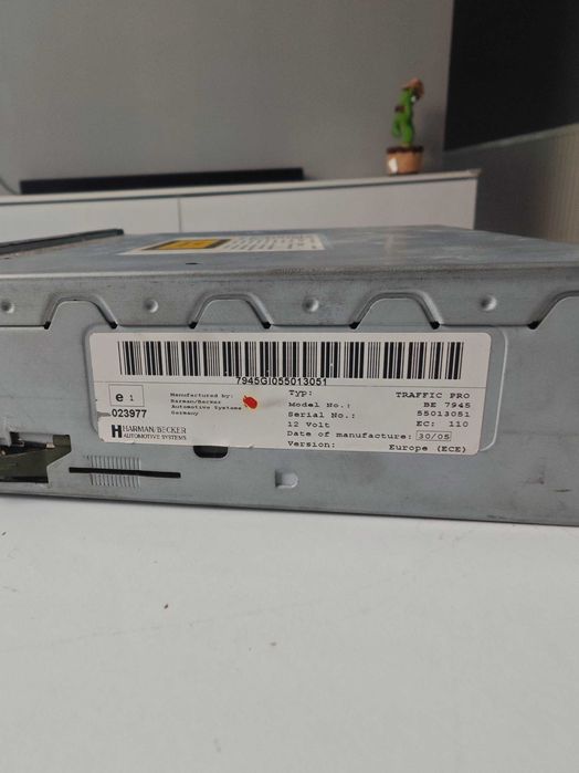 Becker Traffic Pro BE 7945 Car Radio CD GPS Navigation System