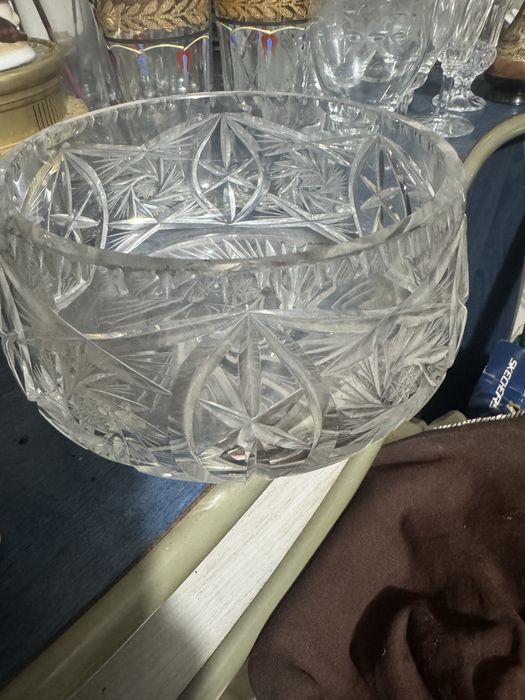 Fructiera cristal gros Bohemia