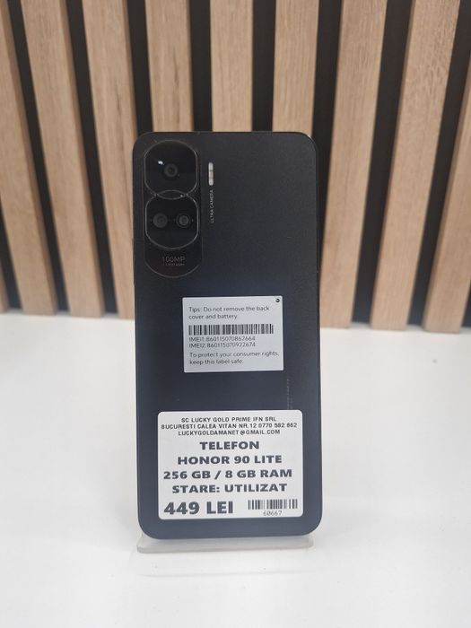 Honor 90 Lite 256Gb 8Gb Garantie/Factura #60667