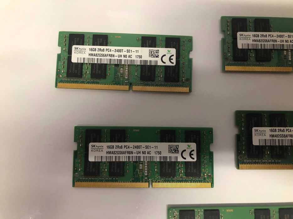 Memorie laptop Sodimm Hynix 16 Gb 2400, 1 x16 Gb, HMA82GS6AFR8N-UH