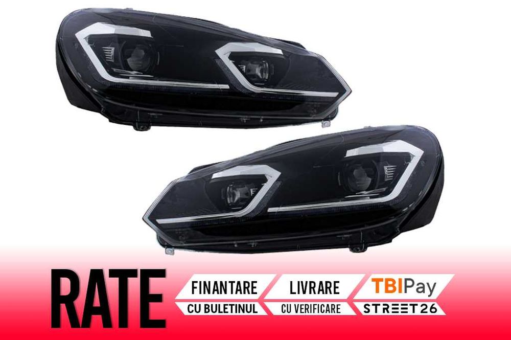 Faruri LED VW Golf 6 (2008-2012) Aspect Golf 7.5 GTI // Rate