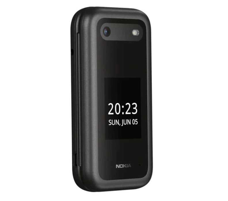 Telefon mobil Nokia 2660 Flip, Dual SIM, 4G, Black