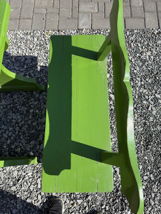 2 seturi masa si bancuta lemn pt terasa