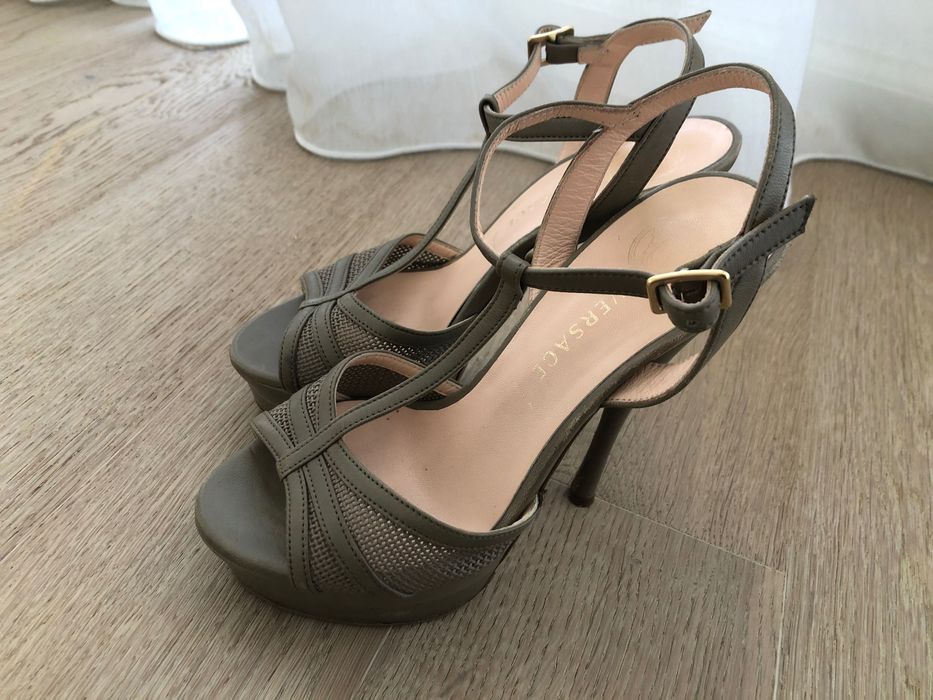 Sandale de piele Versace 36