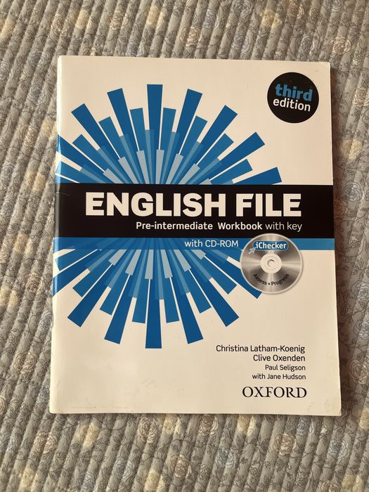 НОВЫЙ учебник English File Pre-intermediate (3rd edition) + DVD