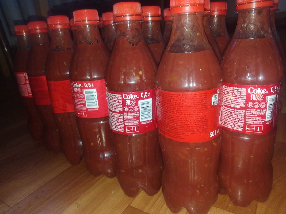 ПРОДАМ КОБРУ-АДЖИКУ! Вкусная, домашняя, густая, ароматная. Бутылка 0,5