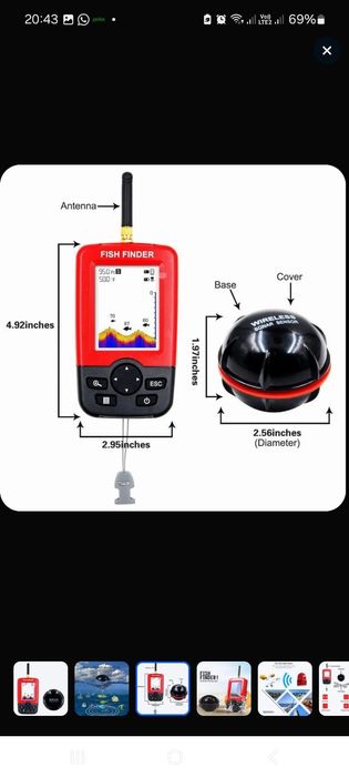 Продам новый эхолот.