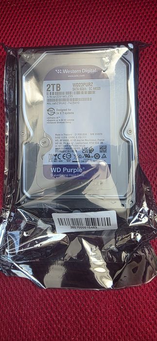 Твърд диск 2TB WD Purple
