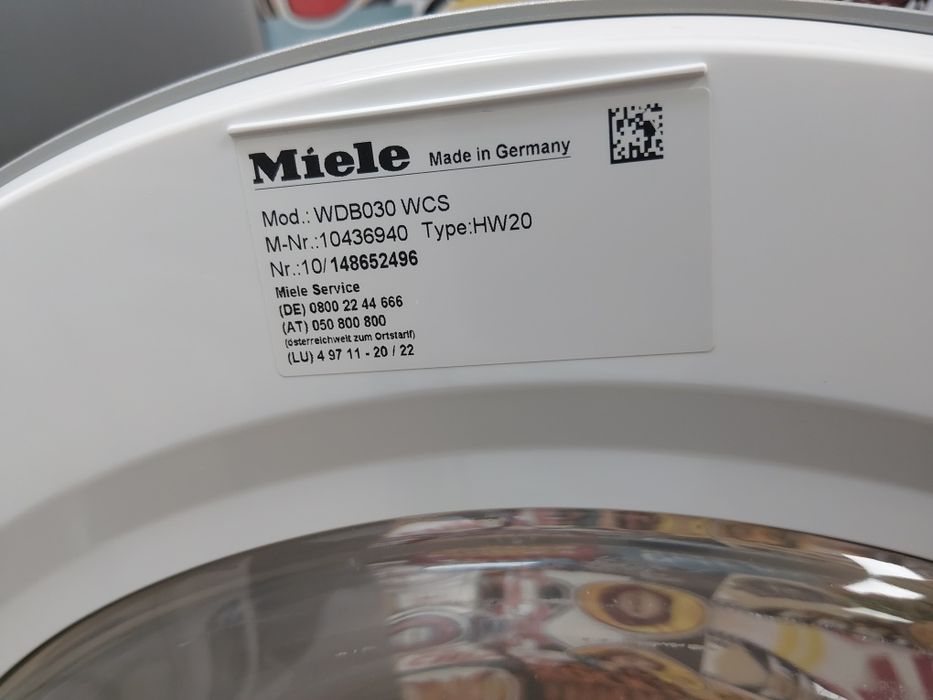 Пералня Миеле Miele W1 А+++ 7кг  Made in Germany  2 години гаранция!
