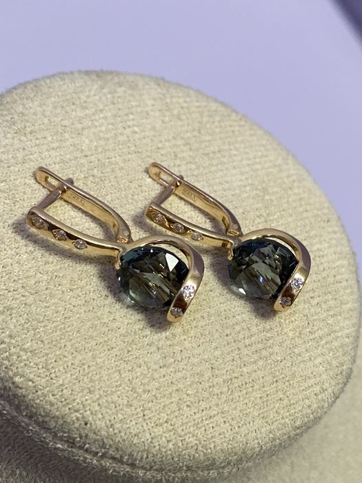 Серьги с камнями, 585, / СТ31831