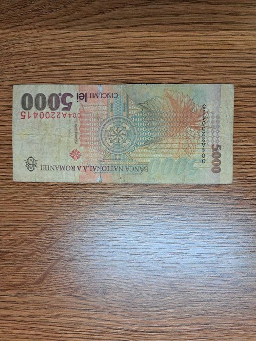 Bancnote de colectie(1000/2000/100/5000 LEI)