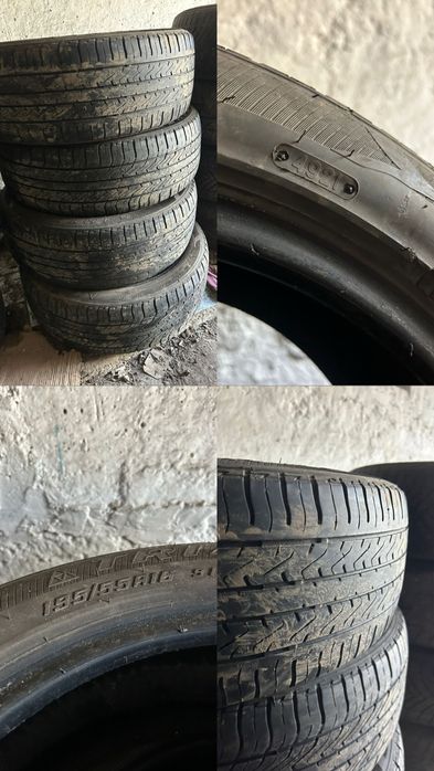 Комлпект резины с оригинальной титанкой