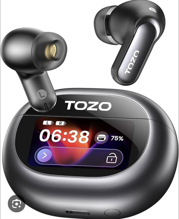 Tozo NC20 pro led display чисто нови black, champagne gold