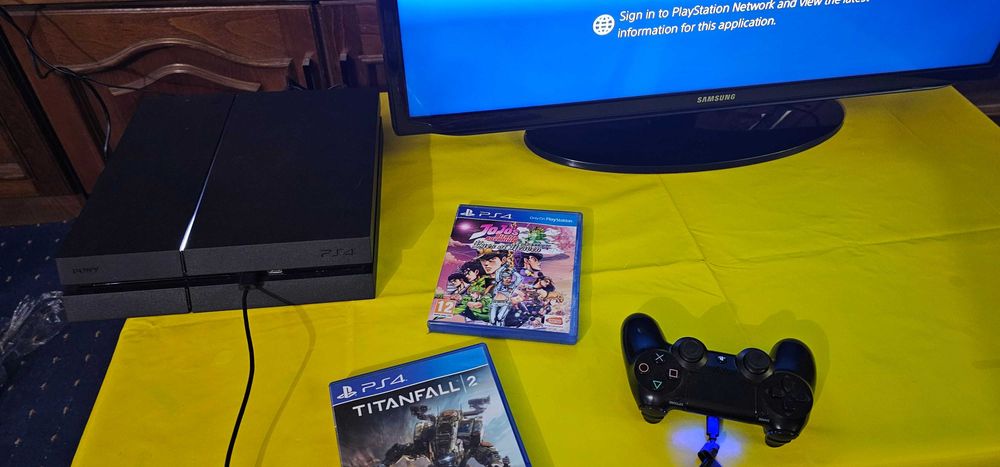 playstation 4  ps4  2 jocuri hdd 1 tb
