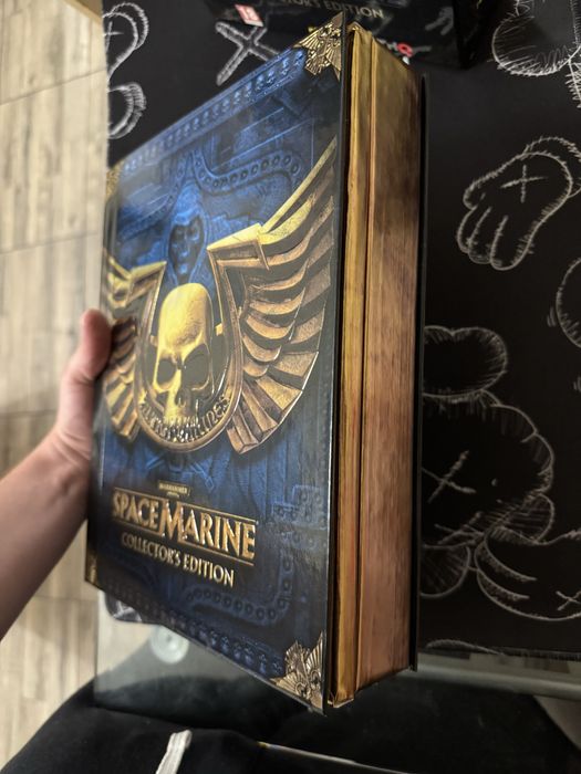 Warhammer 40000 Space Marine 1 Collectors Edition foarte rar joc retro